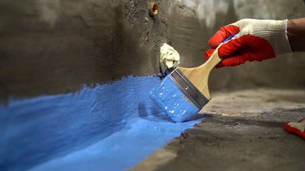 Commercial Basement Waterproofing project at a Churchville, PA business property by SJ Waterproofing Pros